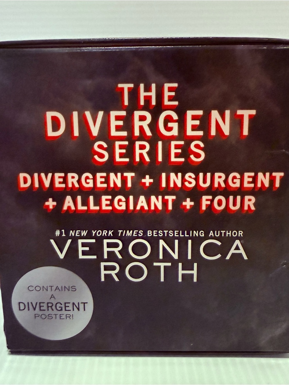 Divergent Series 4 Book Hardcover Box Set Veronica Roth Insurgent Allegiant Four
